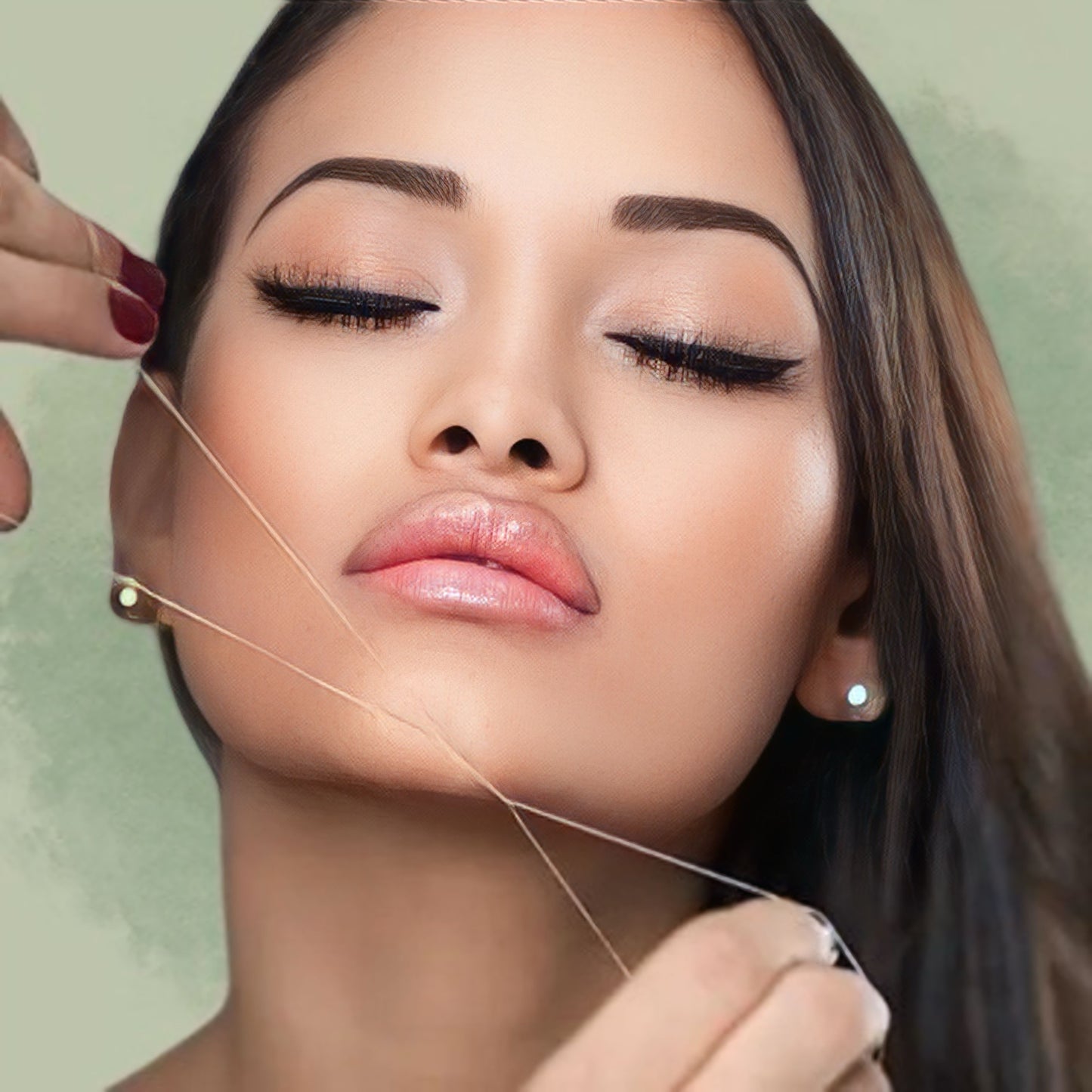 Experience a smooth and hair-free chin with our Chin Threading service at Serenease.