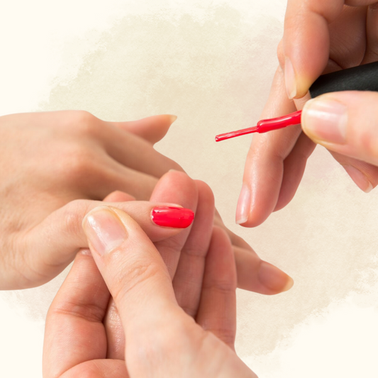 Add a touch of color to your nails with a Manicure & Pedicure Lacquer Polish at Serenease.